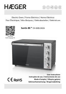 Mode d’emploi Haeger OV-80B.042A Santis 80 Four