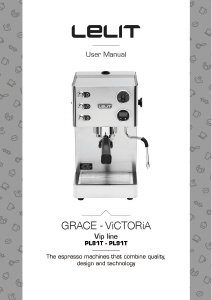 Manual Lelit PL81T Grace Espressor