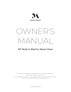 Manual Monogram ZMB9031SNSS Oven
