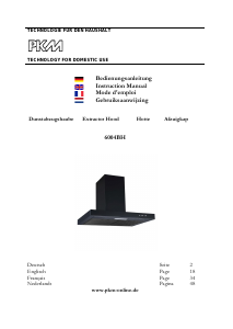 Mode d’emploi PKM 6004BH Hotte aspirante