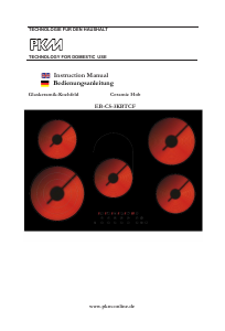 Manual PKM EB-C5-3KBTCF Hob
