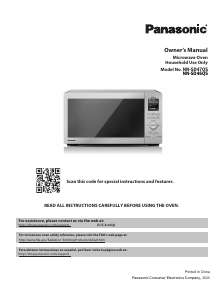 Manual Panasonic NN-SD46QSD Microwave