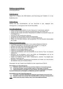 Manuale Technoline WT 1511 Orologio