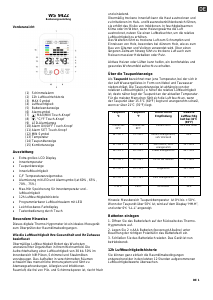 Manual de uso Technoline WS 9422 Estación meteorológica