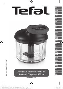 Mode d’emploi Tefal K1321324 Hachoir