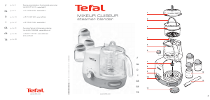 Manuale Tefal BH7401J0 Robot da cucina