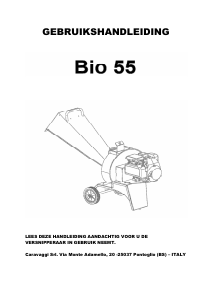 Handleiding Caravaggi Bio 55 Hakselaar