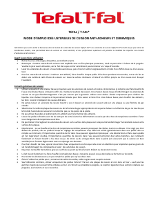 Mode d’emploi Tefal B56410AZ Poêle