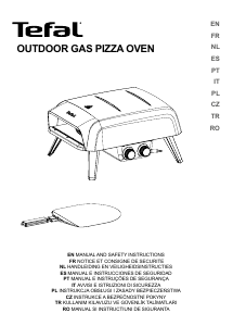 Manual Tefal JM412010 Forno Pizzas
