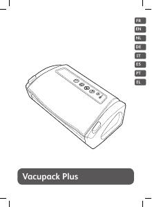 Εγχειρίδιο Tefal YY3107FB Vacupack Plus Στεγανωτικό κενού