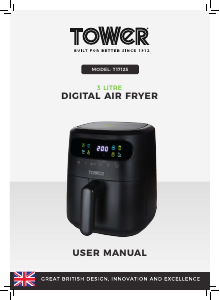 Manual Tower T17125 Deep Fryer