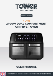Manual Tower T17102 Deep Fryer