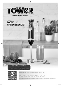 Bruksanvisning Tower T12076 Stavmixer