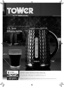Manual Tower T10052BLK Kettle