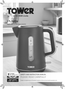 Manual Tower T10037BLK Kettle