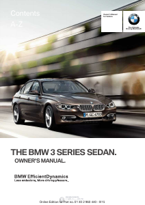 Handleiding BMW 328d (2015)