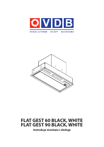 Instrukcja VDB Flat Gest 90 Okap kuchenny