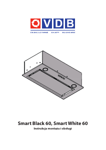 Instrukcja VDB Smart White 60 Okap kuchenny