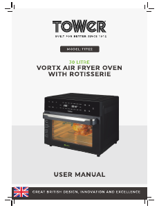 Handleiding Tower T17122 Oven