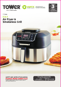 Manual Tower T17086 Deep Fryer