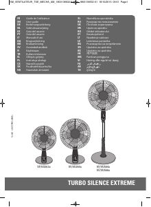 Használati útmutató Rowenta VU2630F0 Turbo Silence Extreme Ventilátor