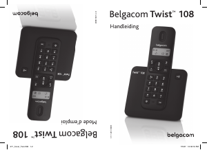 Handleiding Belgacom Twist 108 Draadloze telefoon