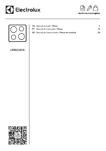 Manual Electrolux LRR6332CK Placa