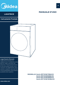 Manuale Midea MF110W70BA10/W-IT Lavatrice