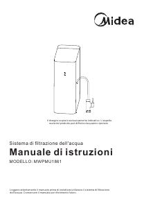 Manuale Midea MWPMU1861 Depuratore d'acqua