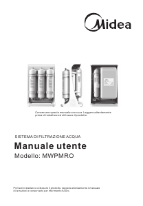 Manuale Midea MWPMRO2041 Depuratore d'acqua