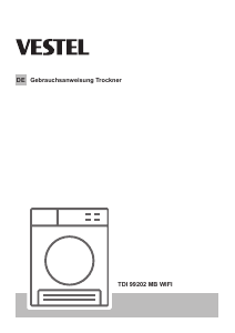 Bedienungsanleitung Vestel TDI 99202 MB WIFI Trockner