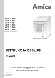 Instrukcja Amica PD6010B422 Pralka