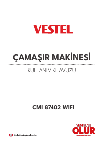 Kullanım kılavuzu Vestel CMI 87402 WIFI Çamaşır makinesi