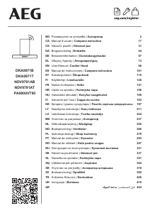Manual AEG PA9000VT90 Hotă