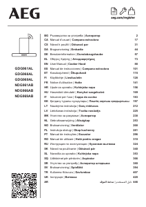 Manual AEG GDG966AL Hotă