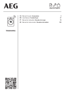 Bruksanvisning AEG TR959V6PBC Torktumlare