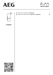 Manual de uso AEG PCB9000 Frigorífico combinado