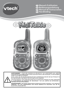 Mode d’emploi VTech KidiTalkie Talkie-walkie