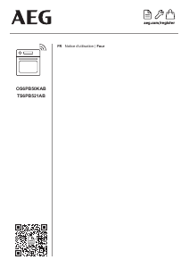 Mode d’emploi AEG TS6PB521AB Four