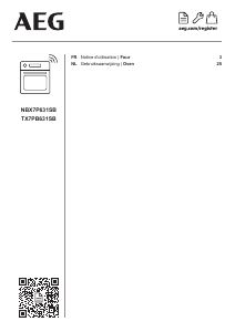 Handleiding AEG TX7PB631SB Oven