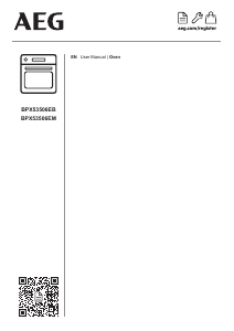 Bruksanvisning AEG BPX53506EM Ugn