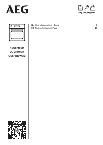 Handleiding AEG OU5PB40SK Oven