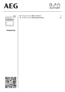 Bruksanvisning AEG TK9NK92XB Ugn