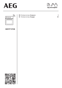 Bruksanvisning AEG NBR7P73PSB Ugn
