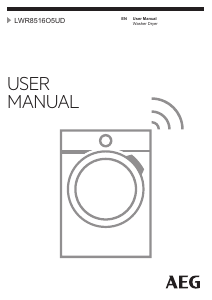 Manual AEG LWR8516O5UD Washer-Dryer