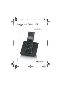 Handleiding Belgacom Twist 109 Draadloze telefoon