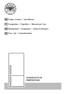 Mode d’emploi Bertazzoni RBM76F4FXNC-GM Réfrigérateur combiné