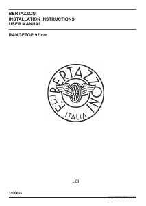 Handleiding Bertazzoni RT366PROX Kookplaat