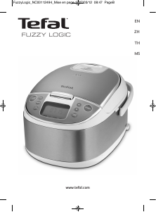 Bruksanvisning Tefal RK704E20 Fuzzy Logic Riskokare