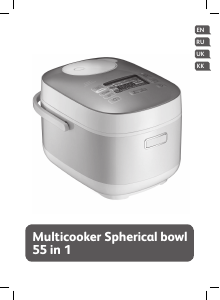Bruksanvisning Tefal RK814E32 Multicooker 55in1 Riskokare